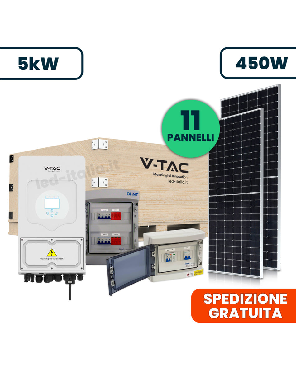 Kit fotovoltaico 105003 V-TAC