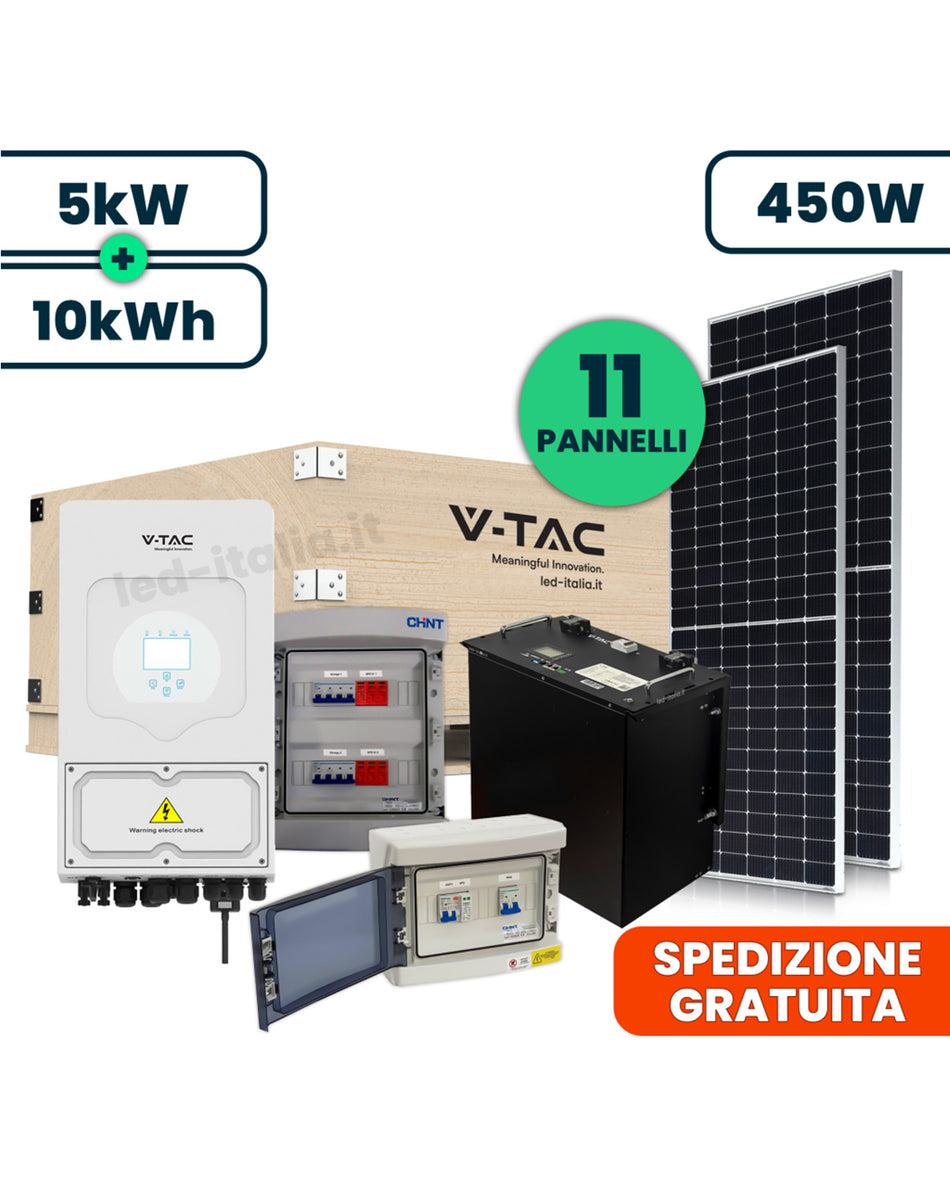 Kit fotovoltaico 105103 V-TAC