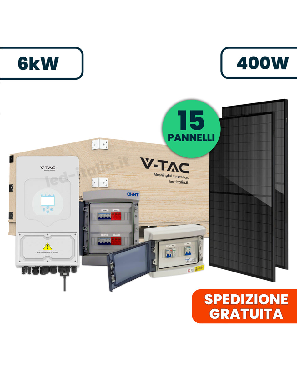 Kit fotovoltaico 106002 V-TAC