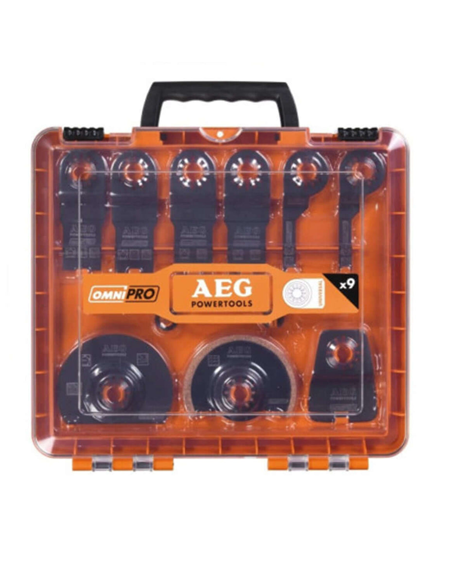 Kit accessori multitool 12 pezzi AEG