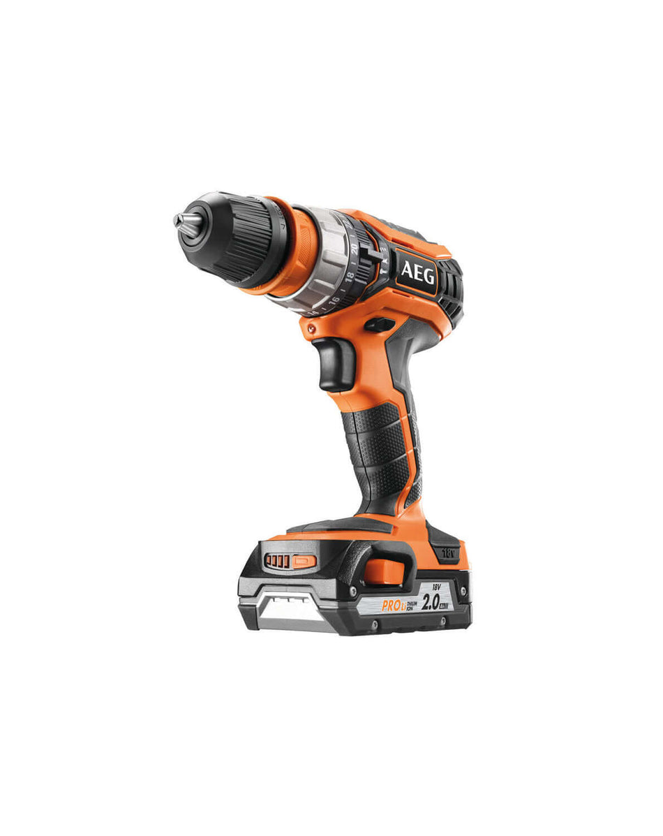 Trapano avvitatore a batteria BSB18C2X LI 202C AEG