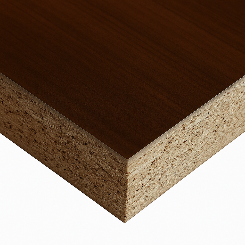 Pannelli Truciolare Bilaminato Noce scuro