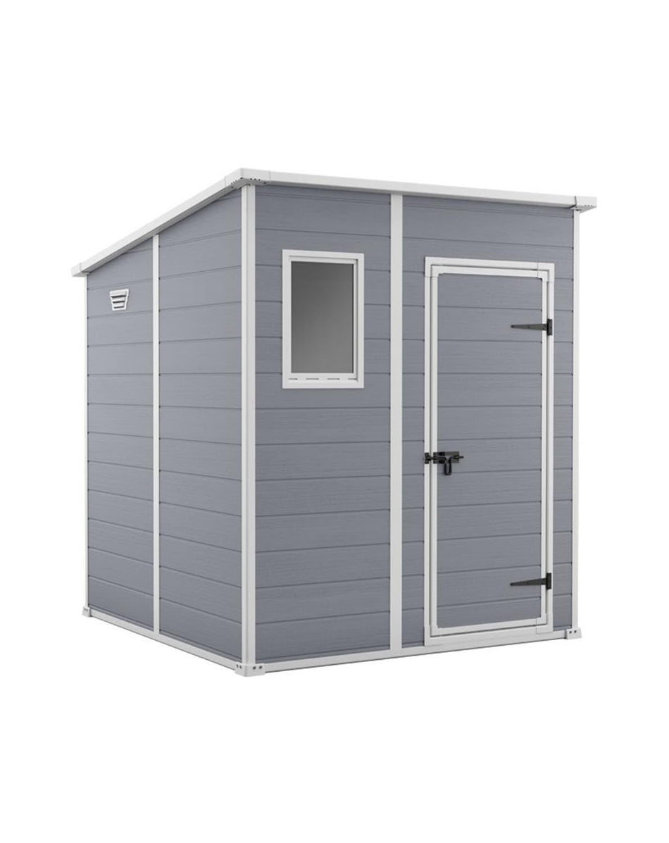Casetta 183.5x185 cm grigio MANOR PENT 6X6