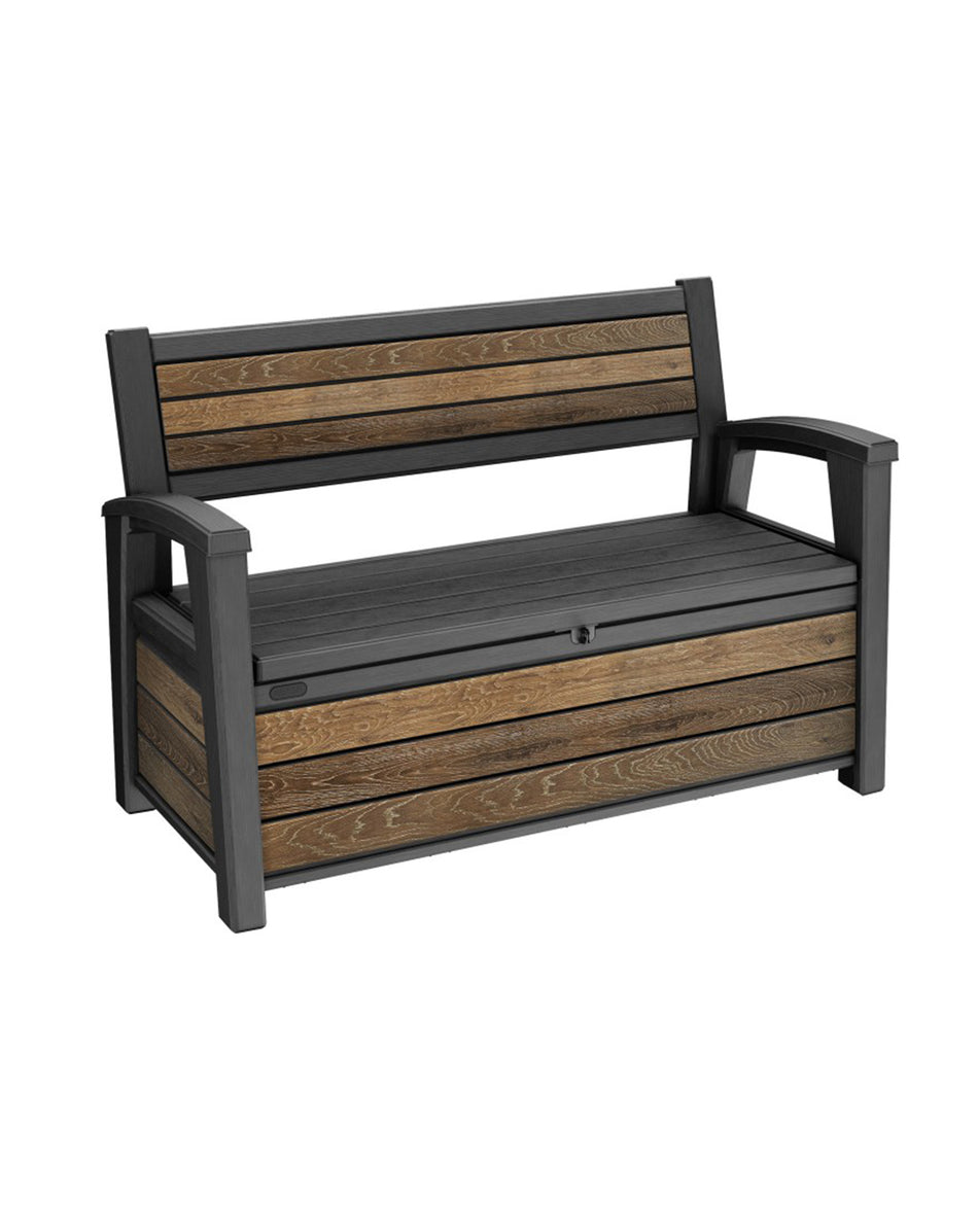 Cassapanca effetto legno DECO BENCH KETER
