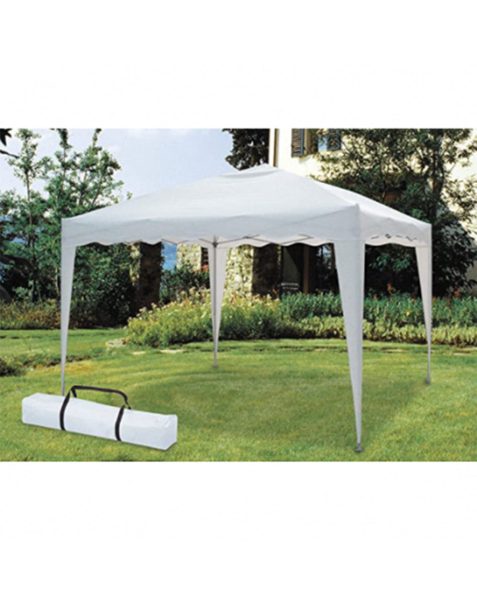 Gazebo pieghevole bianco 3x3 con borsa VERDELOOK