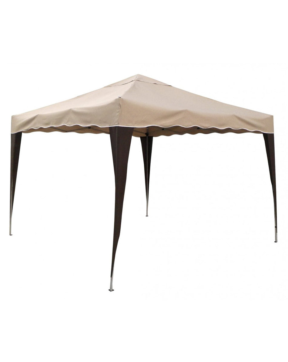 Gazebo pieghevole in metallo con borsa VERDELOOK