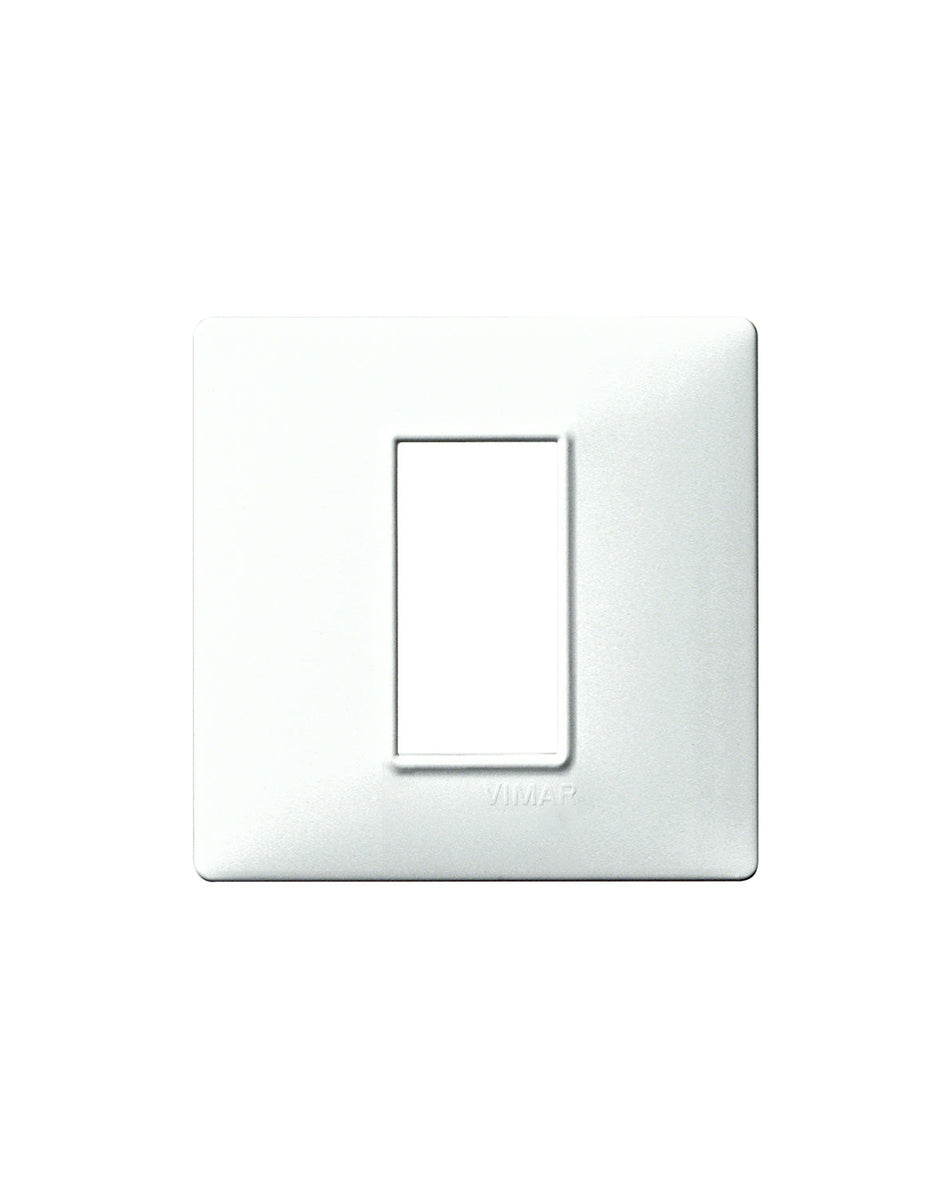 Placca 1 modulo bianca VIMAR