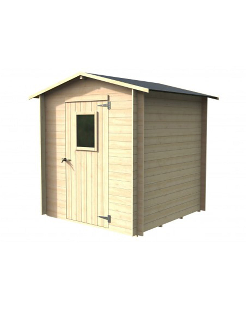 Casetta in legno porta singola 198x198 cm REGIS