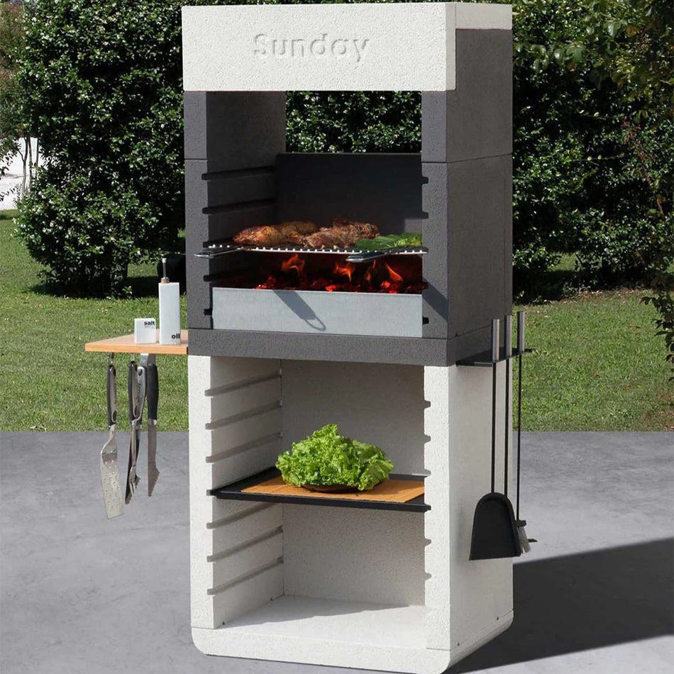 BBQ One Hood MCZ in cemento