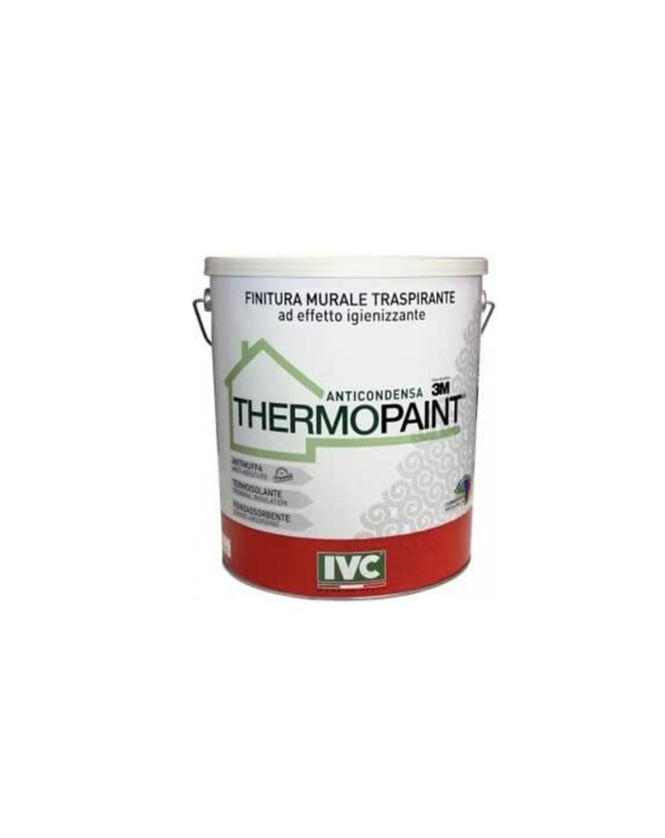 Finitura murale traspirante bianco THERMOPAINT IVC