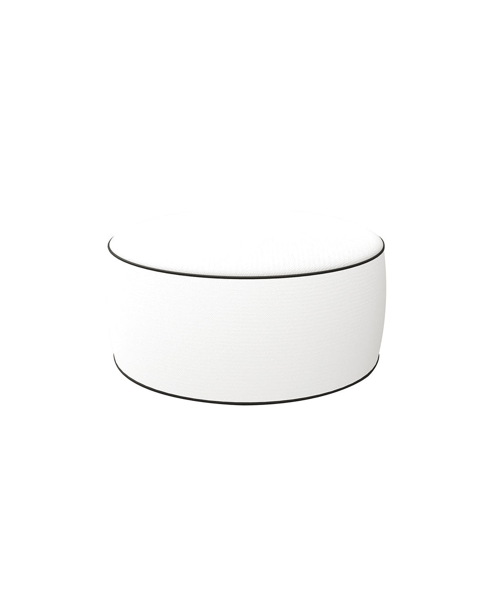 Pouf ottoman in tessuto KING HOME