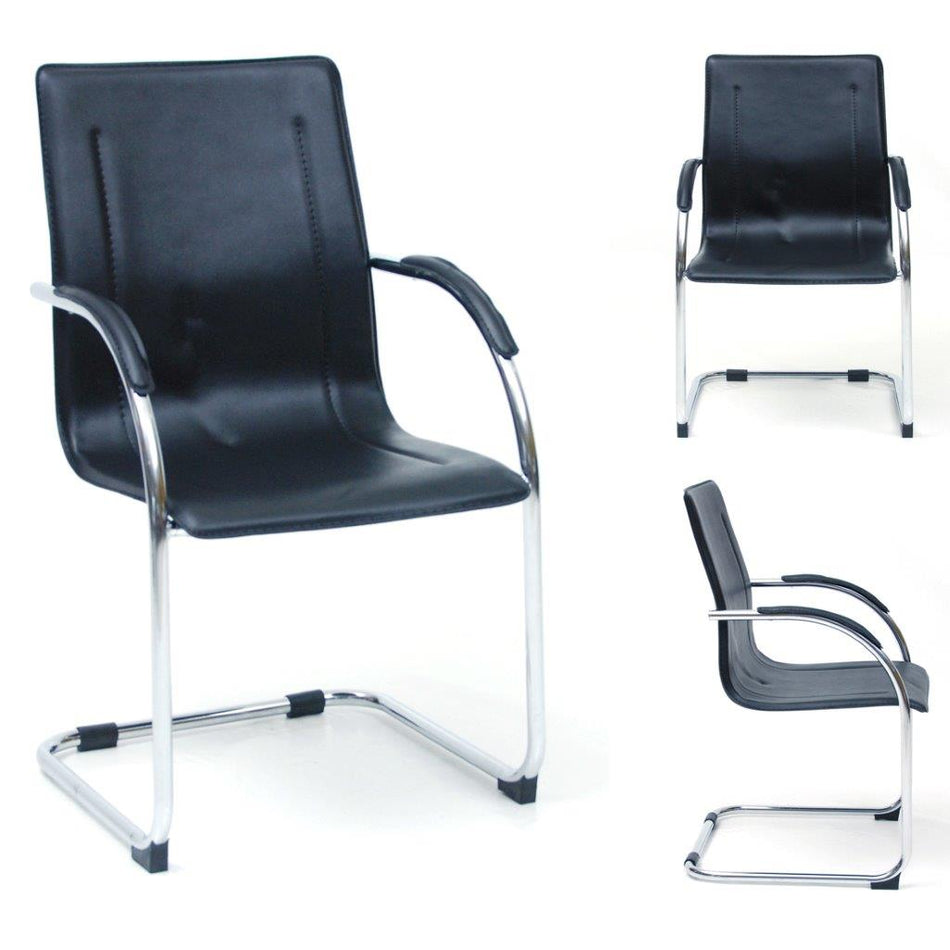 Poltrona nera STAND SALMAR