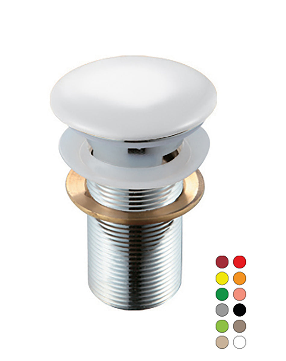 Piletta click-clack lavabo "FANCY" senza troppo pieno sabbia