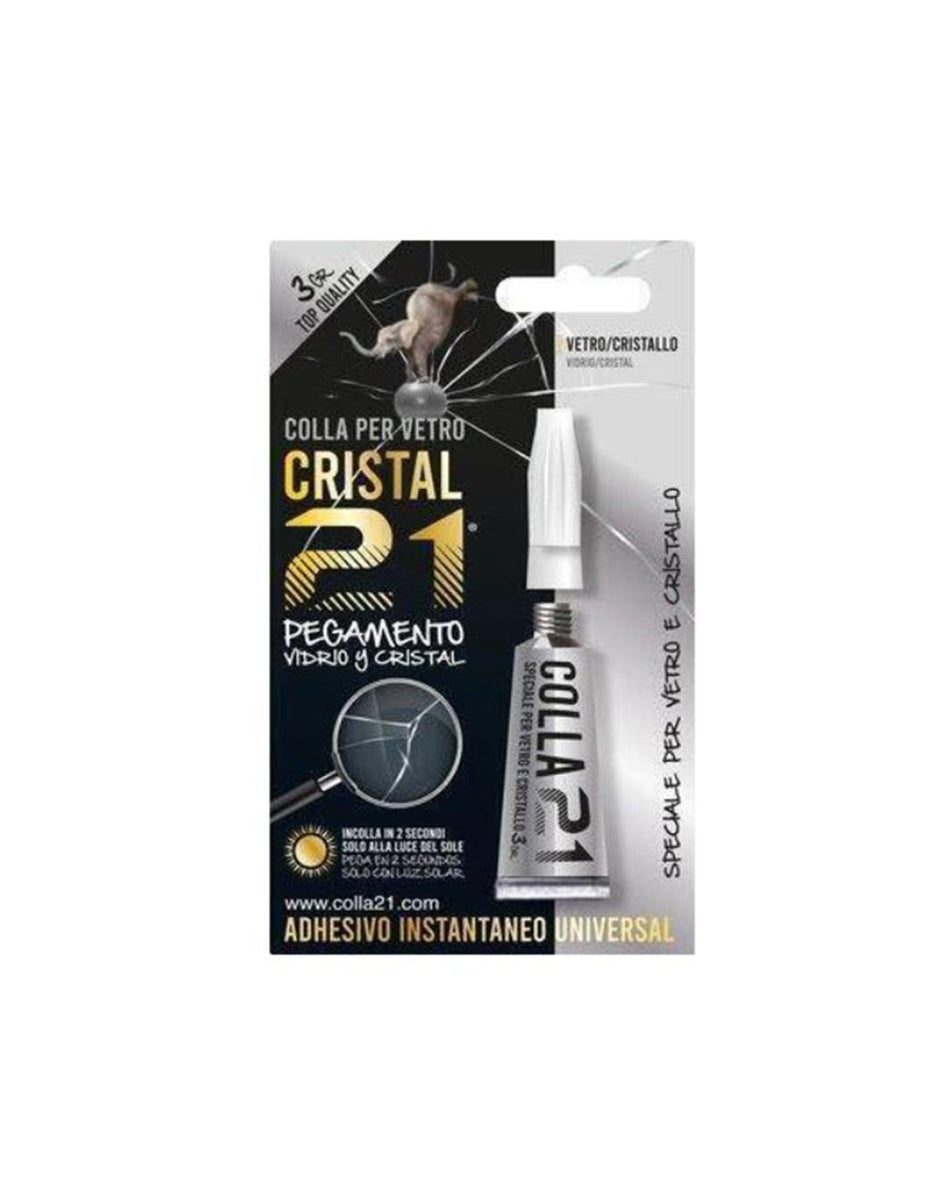 Colla per vetro e cristallo 3 gr CRISTAL DISTRIBUZIONE 21