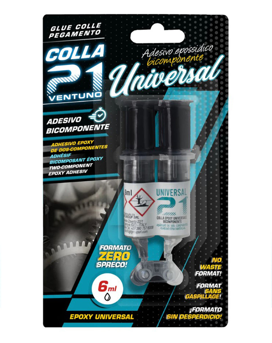 Colla universale bicomponente 6 ml UNIVERSAL DISTRIBUZIONE 21