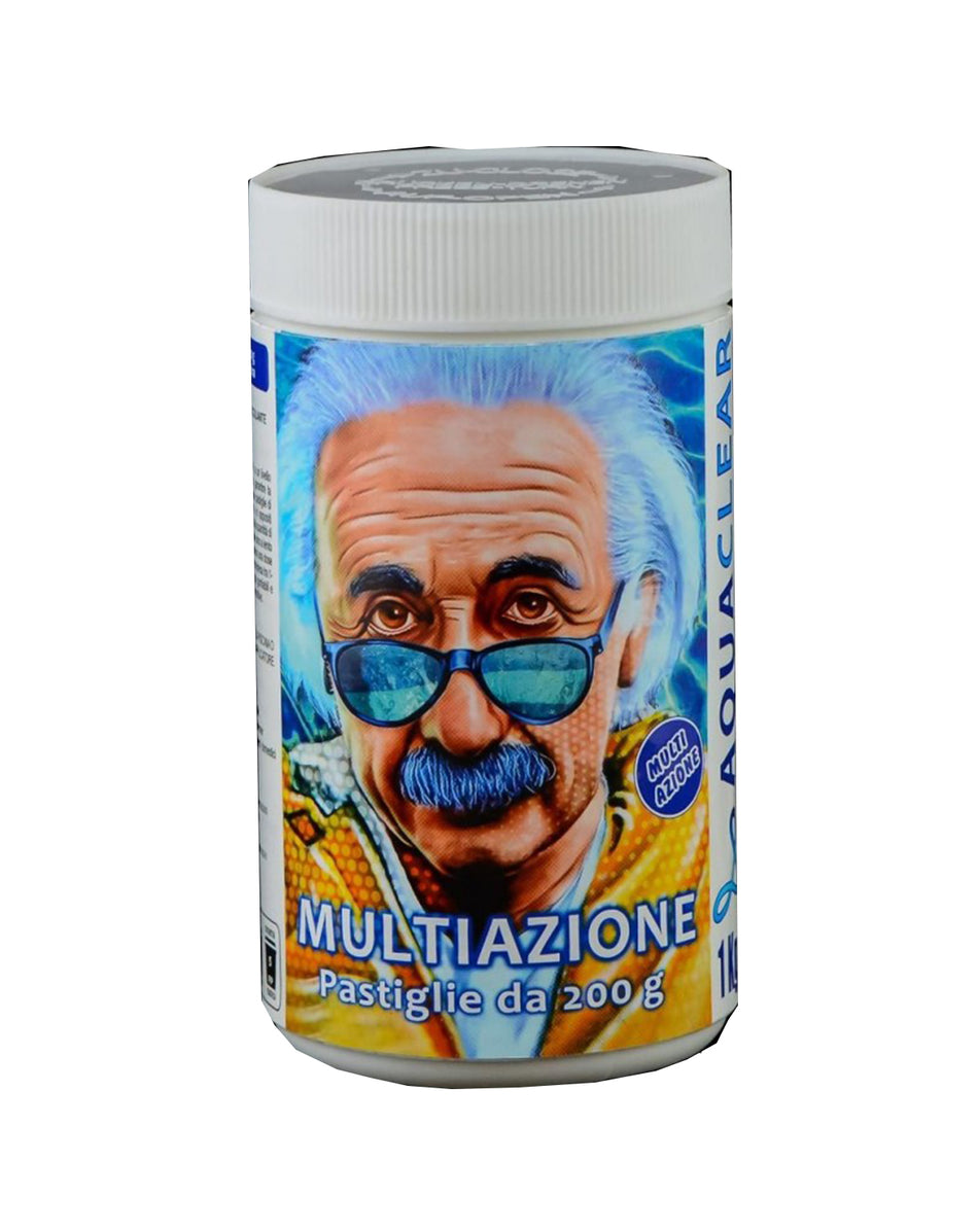 Multiazione pastiglie 200 gr vari formati AQUACLEAR