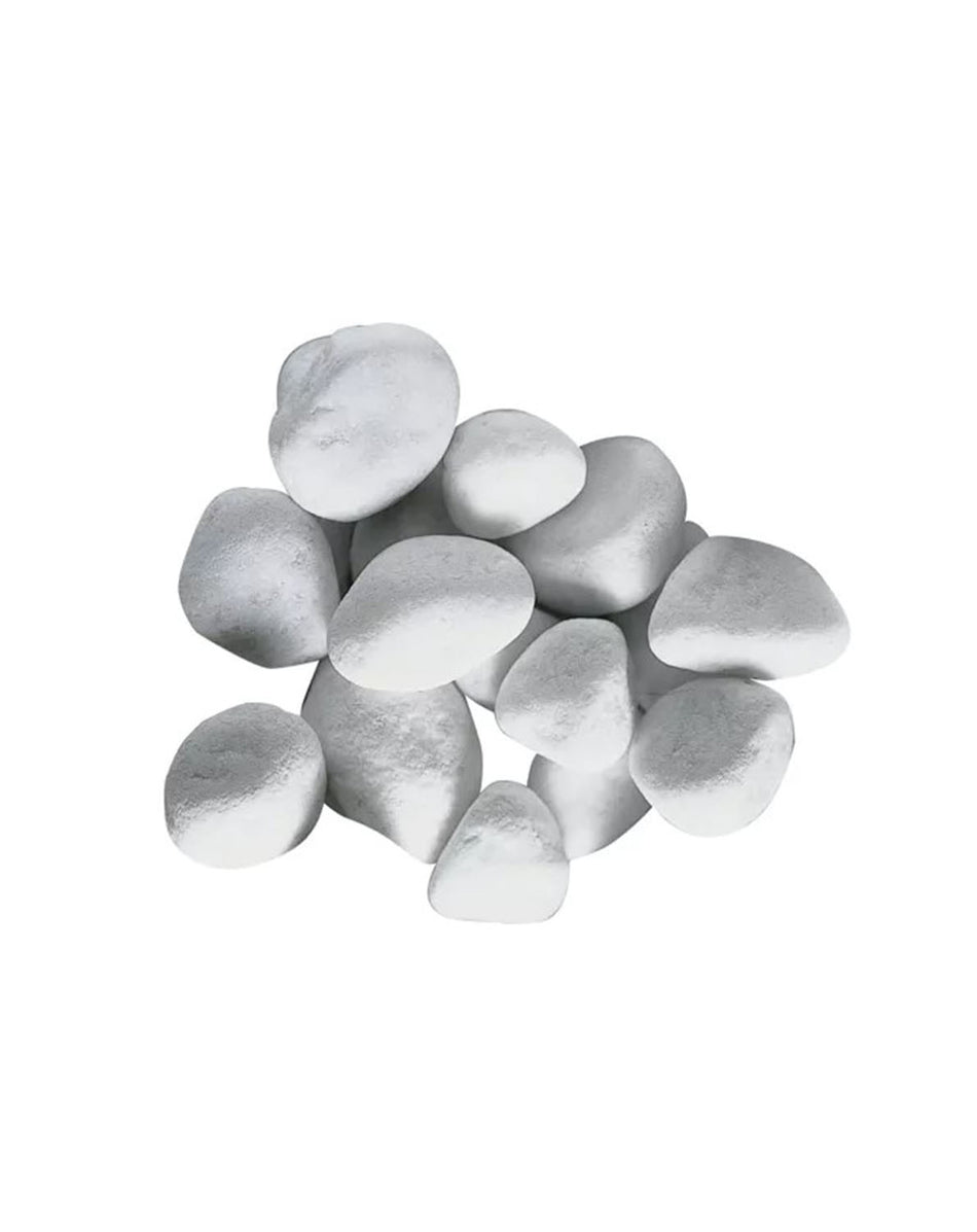 Ciottoli bianco carrara sacco 20 kg GRANULATI ZANDOBBIO