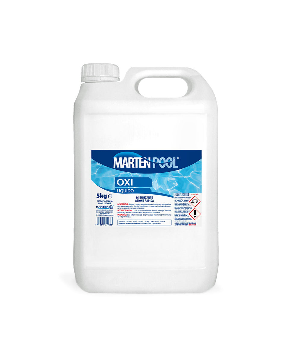 Disinfettante liquido 5 kg OXI MARTENPOOL