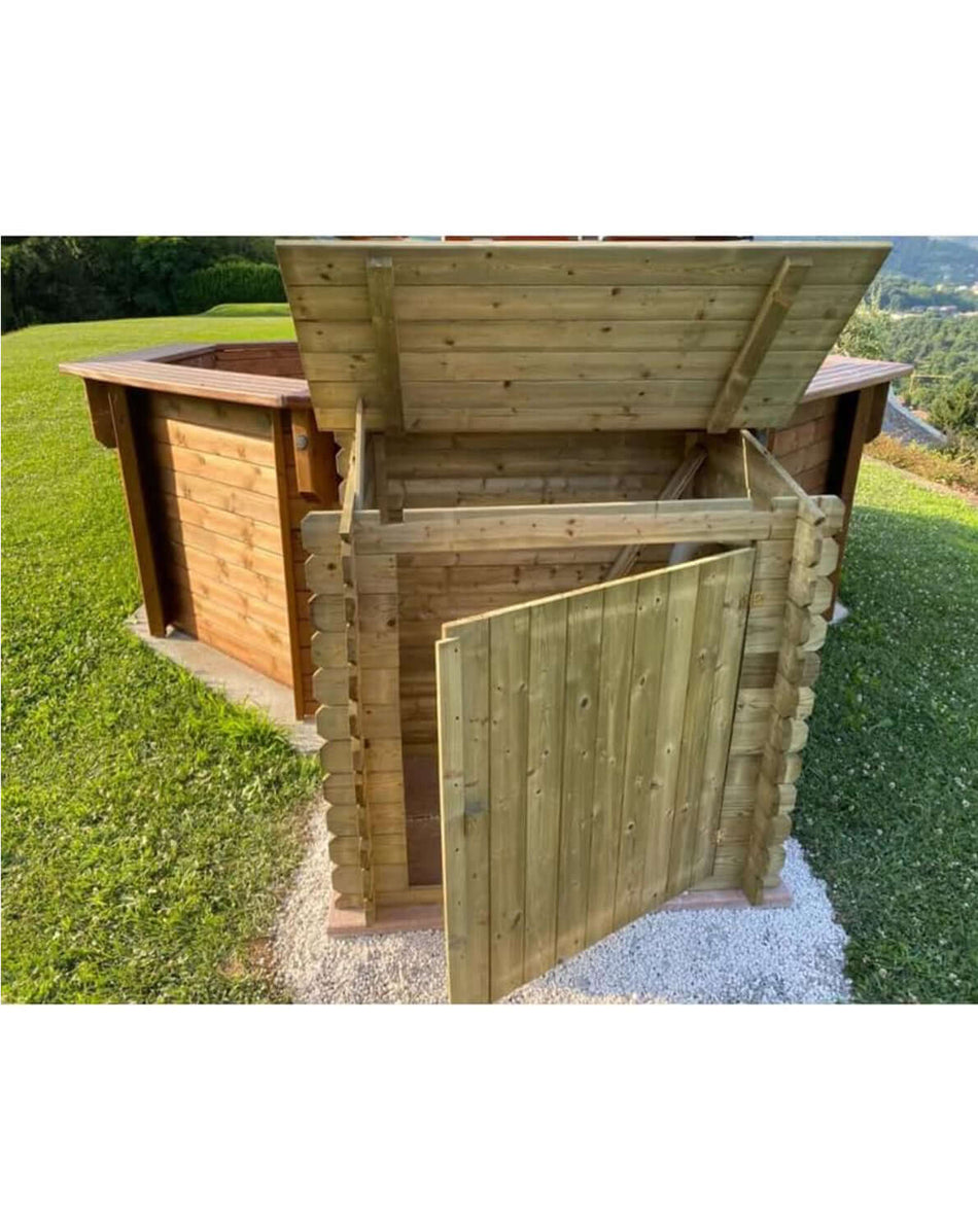Armadio accessori piscina ROBY