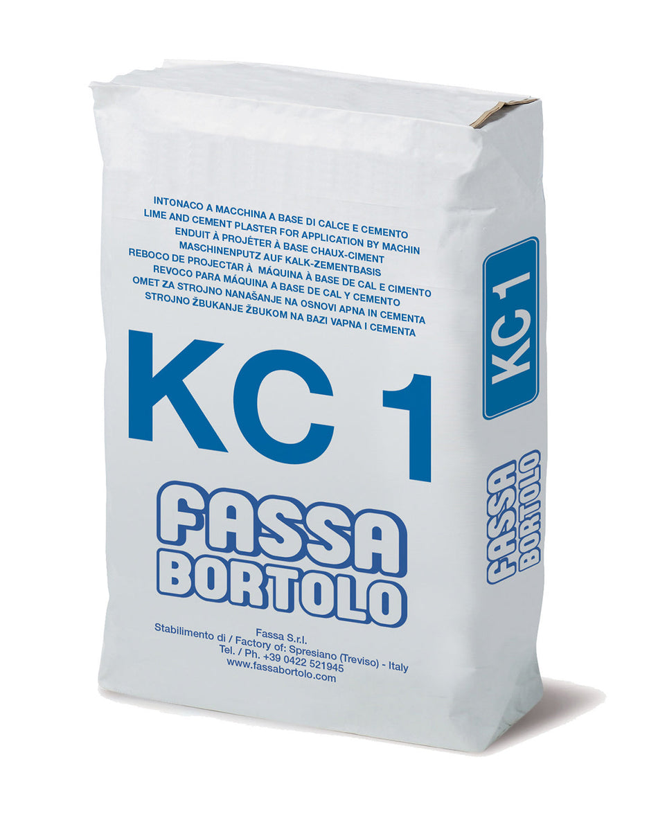 Intonaco di fondo 25 kg KC1 FASSA BORTOLO
