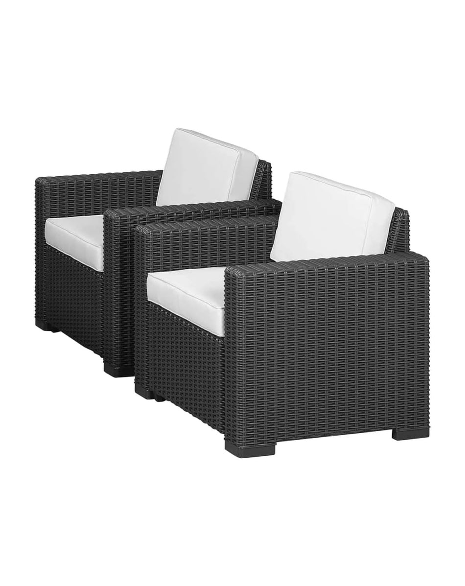 CALIFORNIA CHAIR(2X)GRA+P-CL GR 004 STD ART. K231561