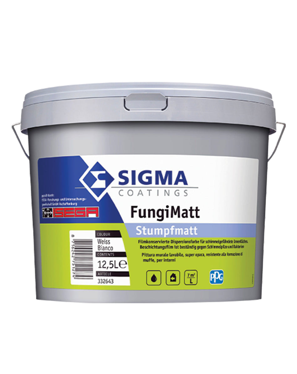 Pittura murale all'acqua FUNGIMATT SIGMA