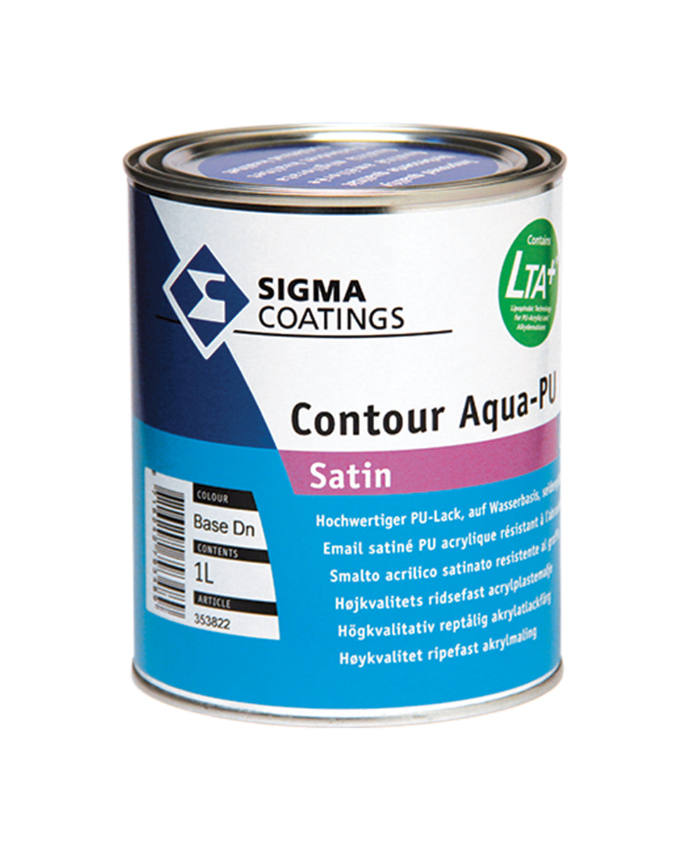Smalto all'acqua CONTOUR AQUA-PU SATIN SIGMA