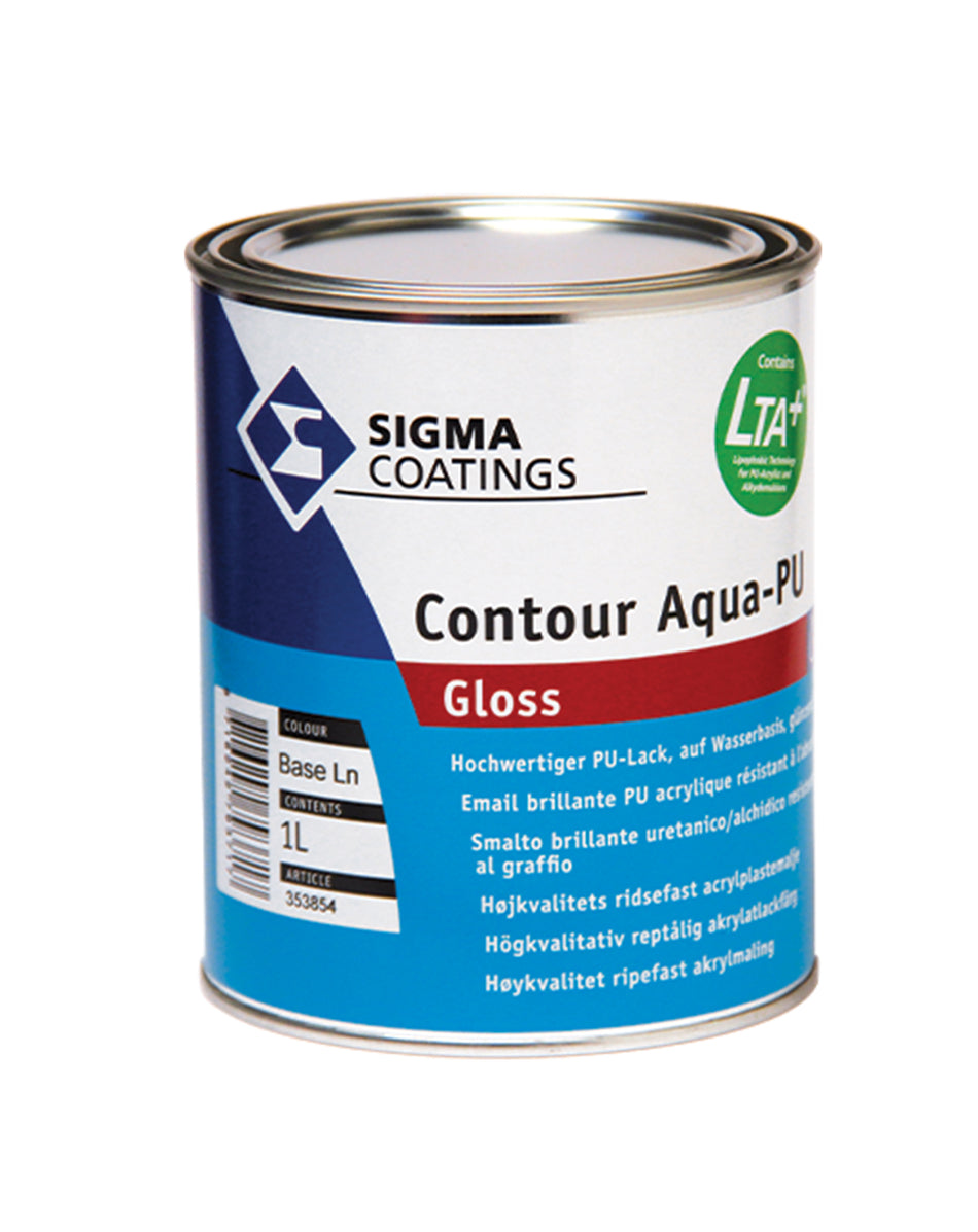 Smalto all'acqua CONTOUR AQUA-PU GLOSS SIGMA