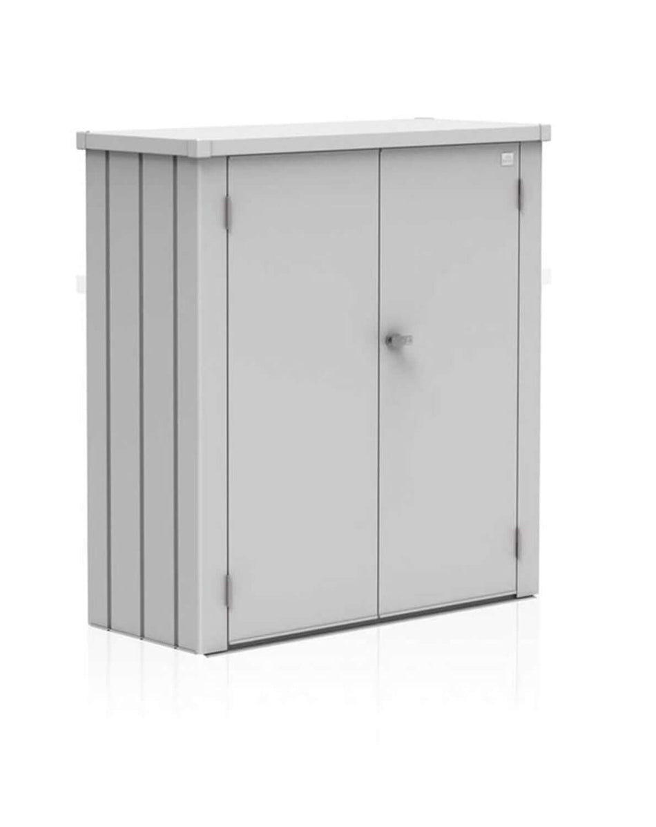Armadio da esterno in alluminio monocolore ROMEO BIOHORT